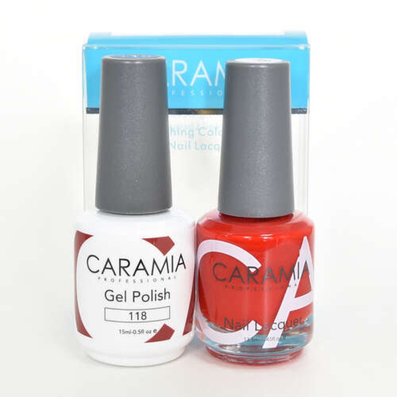 #118 Caramia Gel Polish & Nail Lacquer 0.5oz